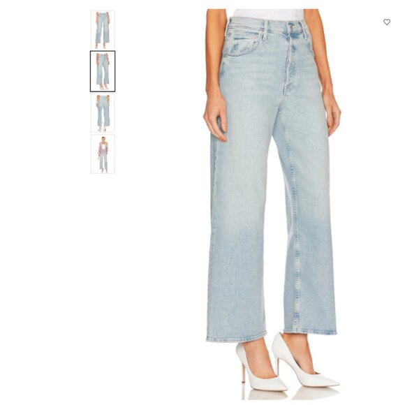 MOTHER | High Waisted Spinner Skim Jeans (Pre-Party) Size 32 NWT - Picture 2 of 4